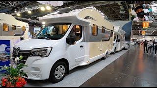 Ahorn Camp Canada TU Plus new model 2021 Renault Master RV Camper Van walkaround and interior V1887 [upl. by Anahsit]