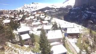 เที่ยวชมภูเขาสลิลฮอร์น l MtSchilthorn Switzerland Part 1  Travel Vlog l Techini [upl. by Faletti425]