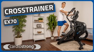 cardiostrong Crosstrainer EX70  Produktvorstellung Modell 2024 [upl. by Wren]