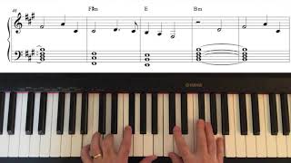 quotAmerican Moneyquot by Børns—Easy Piano Arrangement [upl. by Yorztif474]