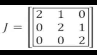 Jordan Canonical Form example analytical and matlab example [upl. by Duarte]