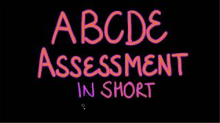 ABCDE Assessment  in Short  NURSING THEORY [upl. by Spevek]