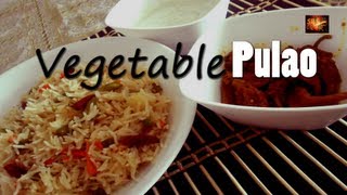 Veg Rice PilafPulaoPulavPilav AuthenticSpiceCourtRecipes [upl. by Esmerolda]