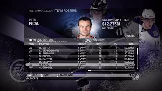 NHL 09 Sinupret Ice Tigers Overall Player Ratings [upl. by Fanning]