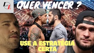 POIRIER VS MAKHACHEV A MELHOR ESTRATÉGIA PRA VENCER [upl. by Drus]