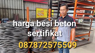 HARGA BESI BETON SERTIFIKAT [upl. by Eseilenna882]