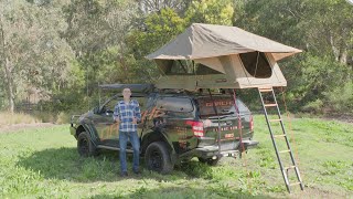 How to set up your Intrepidor 3 Roof Top Tent  DARCHE® [upl. by Assirat]