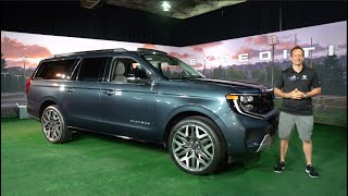 Is the 2025 Ford Expedition Platinum the BEST new full size luxury SUV [upl. by Neelyam]