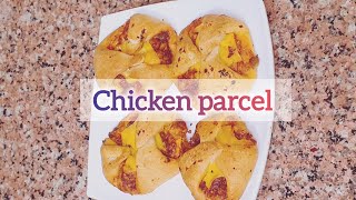 zingy parcel recipe  dominos style zingy chicken parcel recipe  homemade parcel [upl. by Oreves]