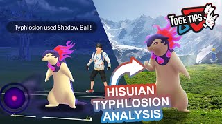 How Good is Hisuian Typhlosion  Pokemon Go Analysis [upl. by Samid35]