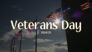 Onalaska High School Veterans Day Assembly 202425 [upl. by Wickner569]