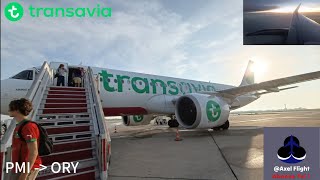 TripReport  Transavia A320neo Beautiful flight over the cloud [upl. by Kanal]