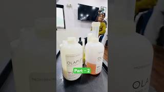 Olaplex Treatment full process viralvideo hairstyle layerstyle layer hairstyles salon layer [upl. by Samot]