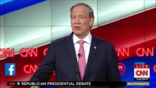 George Pataki Refers to Donald Trump as quotThis Presidentquot [upl. by Ehsrop]