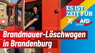 BrandmauerLöschwagen in Brandenburg  Dr Götz Frömming AfD [upl. by Suoirrad336]