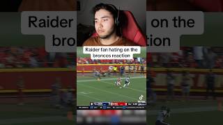 D1 BRONCO HATER REACTION broncos chiefs reaction react nfl sports football [upl. by Longan]