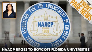 NAACP Urges StudentAthletes To Boycott Florida Universities Over DEI Program Elimination  More [upl. by Annovahs189]