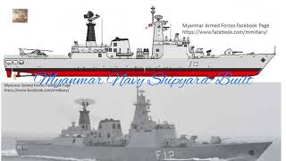 Myanmar Navy Frigate UMS King KyanSitthar F12 [upl. by Aleak792]