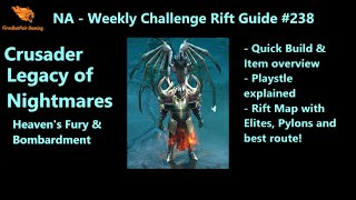 Diablo 3 NA Challenge Rift 238  Quick amp Easy Guide  Maps amp Everything you need for a quick time [upl. by Rubliw]