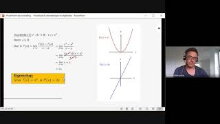 5des 6u Veranderingen en afgeleiden afgeleide functie  hellinggrafiek [upl. by Hgielrebma]
