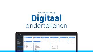 Digitaal ondertekenen [upl. by Sihunn]