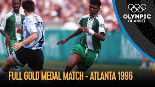 Nigeria vs Argentina  Full Mens Football Final  Atlanta 1996 Replays [upl. by Alahs]