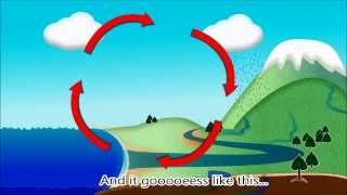 Water Cycle Rap Song H2O Evaporation Condensation Precipitation Kids Earth Science Lyrics [upl. by Belamy]