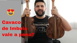 Cavaco de Imbuia do Baiano Luthier é bom [upl. by Otrebile]