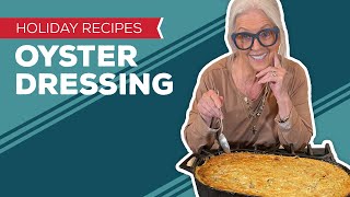 Holiday Cooking amp Baking Recipes Oyster Dressing Recipe  Thanksgiving Recipes Side Dishes [upl. by Braasch]