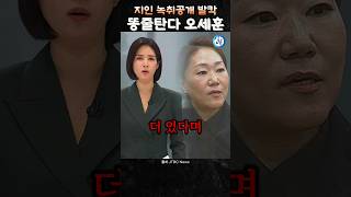 똥줄탄다 오세훈 지인녹취 공개 발칵강혜경 3300만원 더있다 [upl. by Cavanaugh]