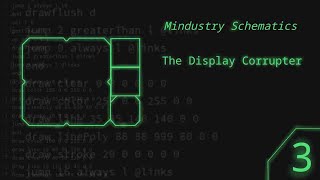 Mindustry Schematics ep 3  The Display Corrupter [upl. by Akiam]