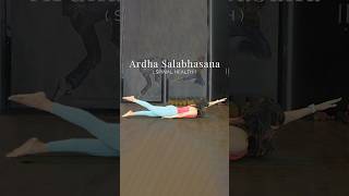 Ardha Salabhasana  Spinal Health  How To Do Salabhasana  Locust Pose  VentunoYoga [upl. by Mable]