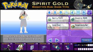 Pokemon Spirit Gold Monotype Run Pt 12 EVOLUTION Mahogany Town Red Gyrados Team Rocket Base 1 [upl. by Aicelaf]