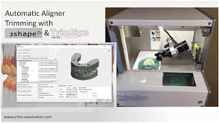 Automatic aligner trimming with 3Shape and Trimlign [upl. by Cochard]