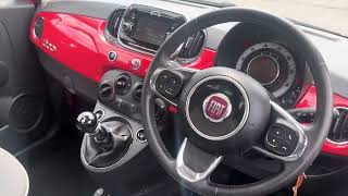 2016 65 FIAT 500 12 LOUNGE 3d 69 BHP [upl. by Ibor]