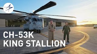 An Inside Look at the Sikorsky CH53K King Stallion HeavyLift Helicopter [upl. by Gisser]