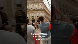 The beautiful Galleria Vittorio Emanuele II of Milan [upl. by Norramic]