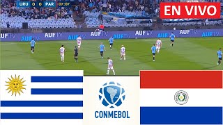 🔴 Uruguay vs Paraguay EN VIVO  Clasificación Mundial CONMEBOL • Partido en vivo hoy [upl. by Evelc]