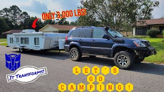 I Bought Popup Camper Hard sided Trailmanor 3023 Setup amp Tour [upl. by Leatrice612]