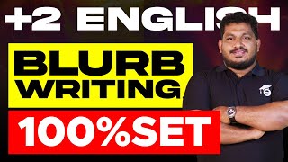 Plus Two English Onam Exam  Blurb Writing  Important Question  Eduport [upl. by Yovonnda]