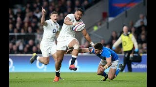 Extended Highlights England v Italy  Guinness Six Nations [upl. by Ahsinrat48]