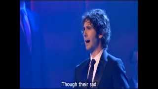 Josh Groban  Anthem from musical Chess with lyrics  Royal Variety London Palladium 2008 [upl. by Anita]