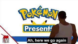 I expect more Kanto nostalgia and mobile crap news Pokemon Presents live reaction [upl. by Melvena]