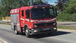 Oslo Fire Department 92 Responding [upl. by Urbani]