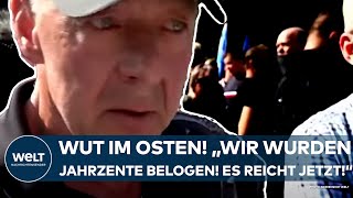 LANDTAGSWAHLEN quotWir wurden Jahrzehnte belogen Es reicht jetztquot AfD Im Osten droht der Rechtsruck [upl. by Jojo]