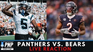 Panthers vs Bears Week 5 LIVE Reaction Can he Panthers bounce back [upl. by Anillehs]