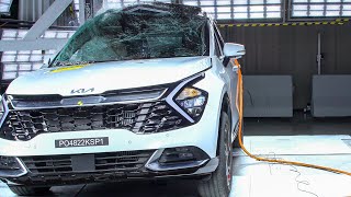 2024 KIA SPORTAGE Crash Test [upl. by Lydie]