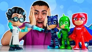 Çocuklar için PJ Masks çocuk videoları Pijamaskeliler derlemesi Süper kahramanlar oyunu [upl. by Rorrys197]