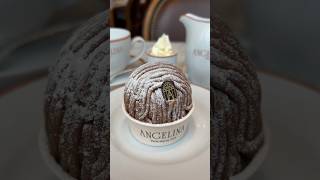 【TOKYO】ANGELINA The exquisite Mont Blanc by Angelina from France available in Harajuku🍰 [upl. by Loar]