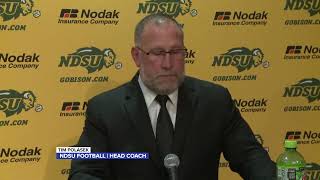 NDSU Football Press Conference [upl. by Nylyahs393]